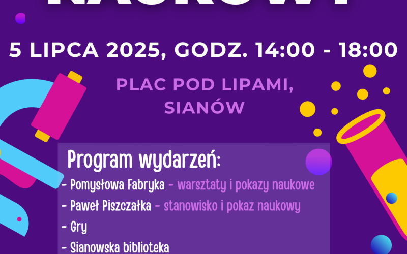Plakat - Piknik Naukowy (05.07.2025) (2)